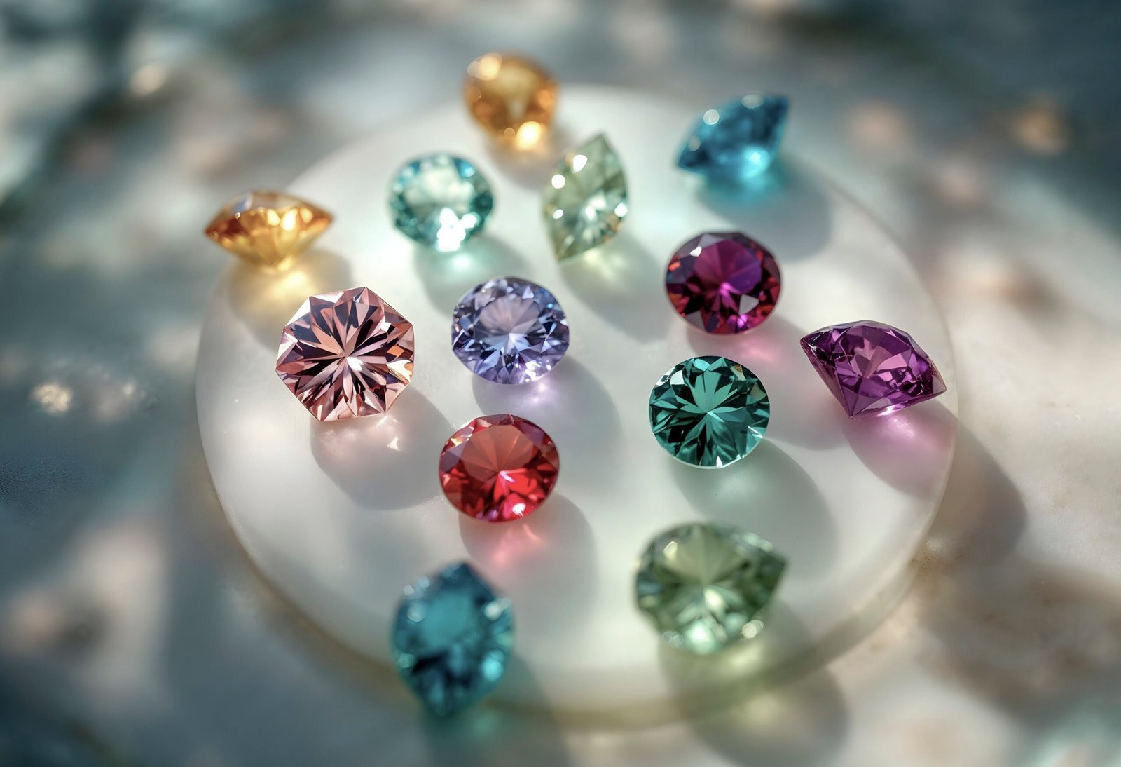 Luxury Gemstone Jewellery Display